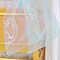 10 Pieces Baby Blue Organza Chair Sashes 8"x108" Sheer Elegant Chair Decor for Weddings & Events